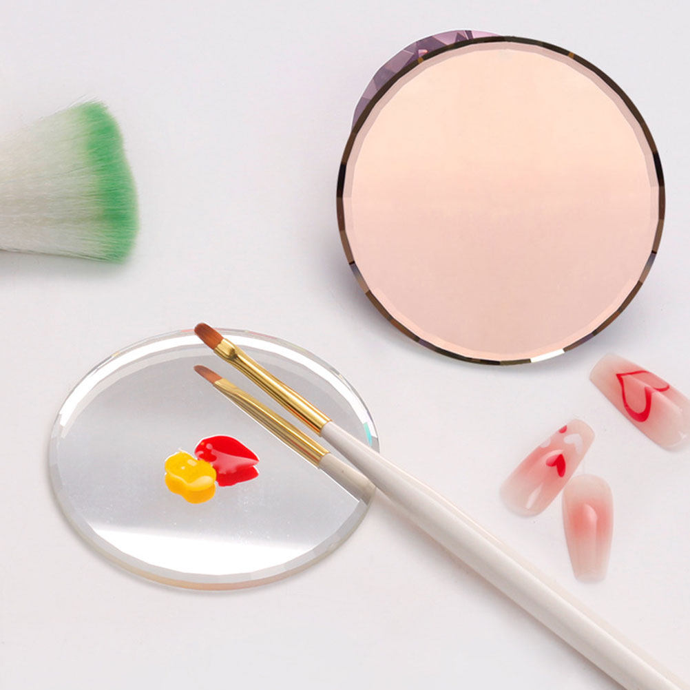 Beauty Makeup Design - 4Pcs 매니큐어 믹싱 팔레트 안료 분리