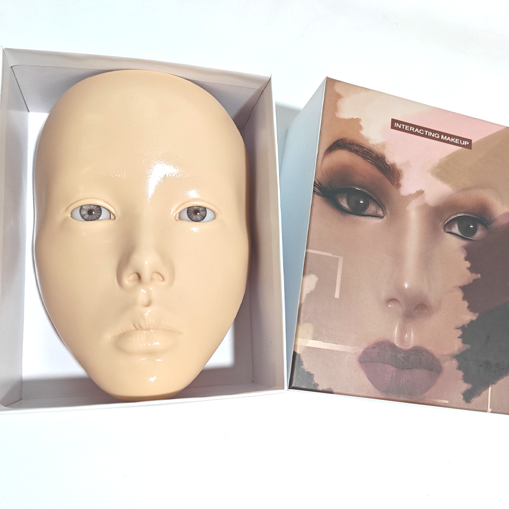 Beauty Makeup Academy - 화이트 스킨 컬러 풀 페이스 재사용