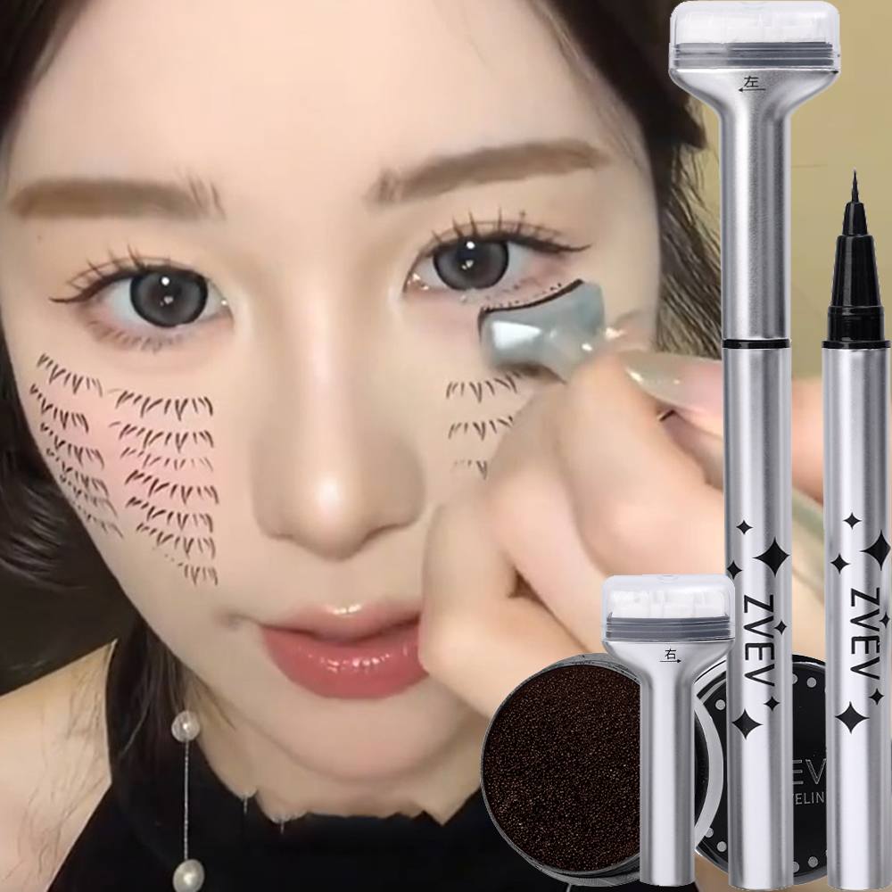 2 in 1 더블 엔드 낮은 속눈썹 스탬프 (아이라이너 - Beauty Mark Makeup 리뷰 및 가격