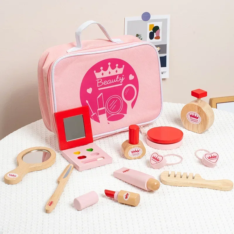 여아용 아름다운 메이크업 세트, 미용 시뮬레이션, 나무 - Beauty Makeup For Kids 리뷰 및 가격