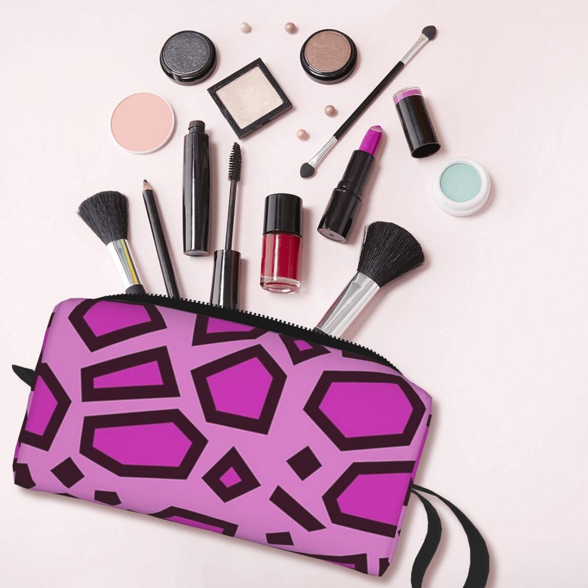 Kipo 핑크 메가 재규어 스팟 메이크업 가방 화장품  - Jaguar Beauty Makeup 리뷰 및 가격