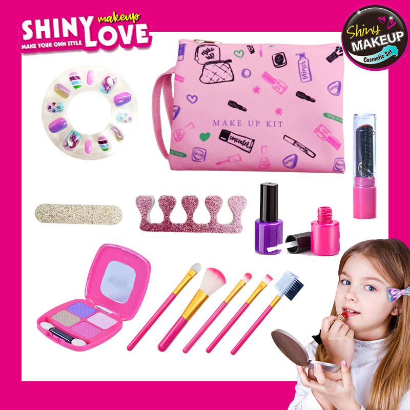 화장품 가방이있는 소녀를위한 메이크업 키트 장난감 메이 - Makeup Beauty Makeup Game 리뷰 및 가격