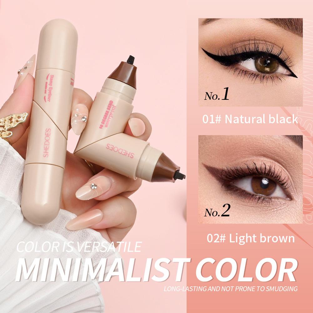 회전 아이 라이너 스탬프 펜 더블 헤드 빠른 건조 씰  - Beauty Mark Makeup 리뷰 및 가격