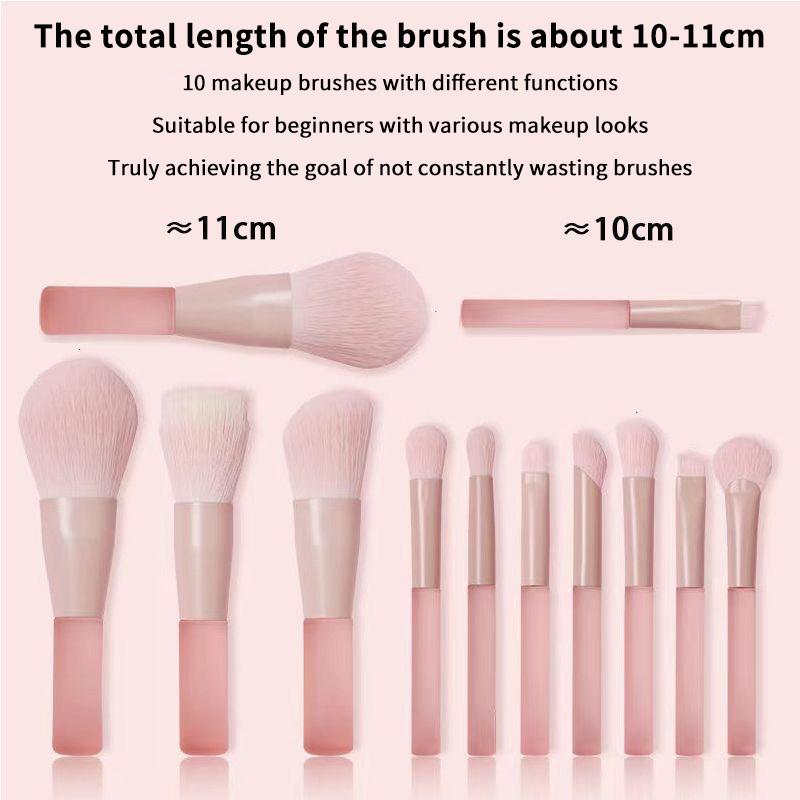 10개 합성 메이크업 브러쉬 세트 파운데이션 파우더 컨 - Beauty Makeup Events 리뷰 및 가격