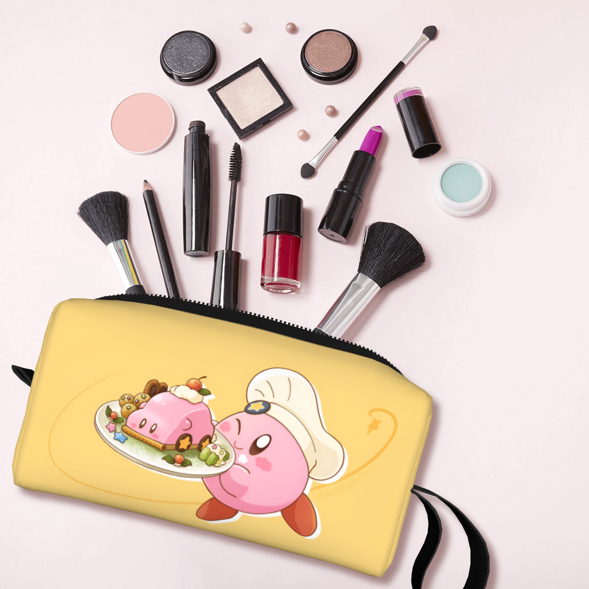 맞춤형 여행용 K-커비 세면도구 가방 휴대용 만화 인형 - Makeup Beauty Makeup Game 리뷰 및 가격